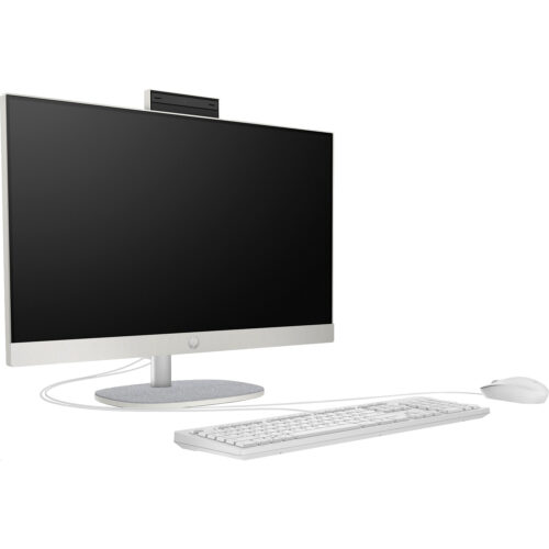 Моноблок 23.8" HP 24-cr0004ua AiO Ryzen 3 7320U/8Gb/SSD512Gb/Cam/KBD/WiFi/DOS/Shell White - Зображення 2