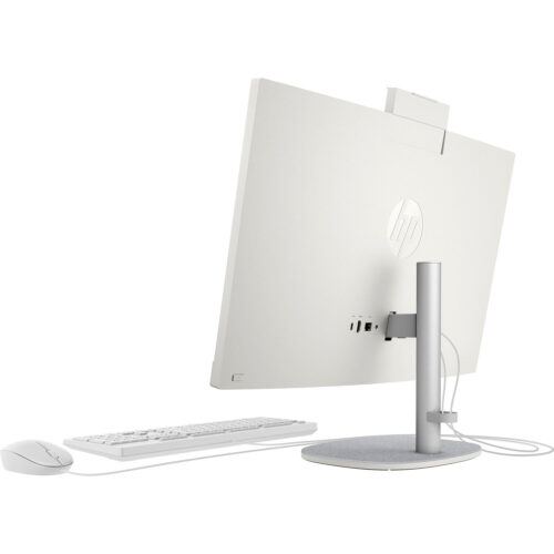 Моноблок 23.8" HP 24-cr0004ua AiO Ryzen 3 7320U/8Gb/SSD512Gb/Cam/KBD/WiFi/DOS/Shell White - Зображення 4