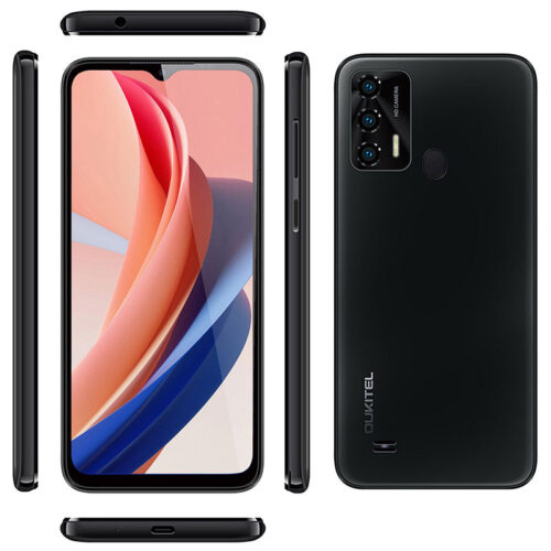 Смартфон Oukitel C31 Pro 6.5" HD+ /4GB/64GB/ MT6762 / 5150mAh / 13+5Мп / Black - Зображення 6