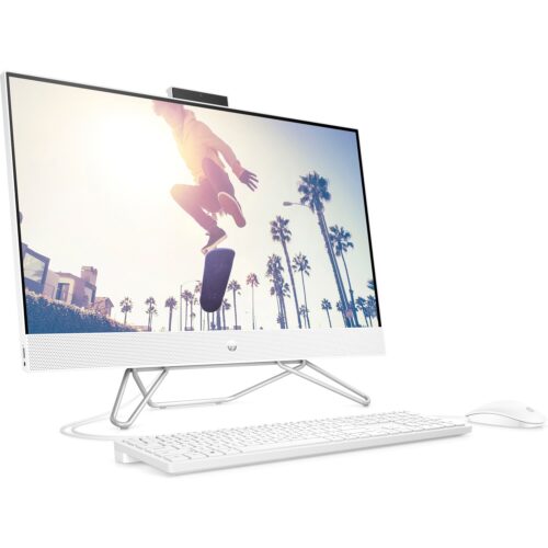 Моноблок 27" HP 27-cb1001ua AiO Ryzen 3 5425U/8Gb/SSD256Gb/WiFi/Cam/K&M/DOS/Starry White - Зображення 2