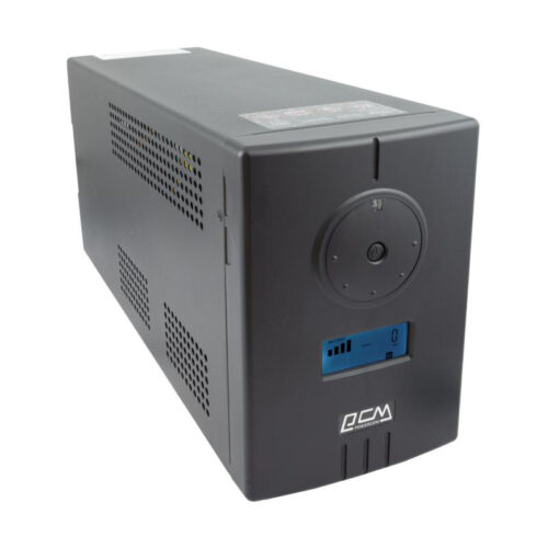 ДБЖ Powercom NF-1500AP LCD ІНВЕРТОР 1500VA/1050W USB 2 SCHUKO, 15А, 24v/220v - Зображення 2