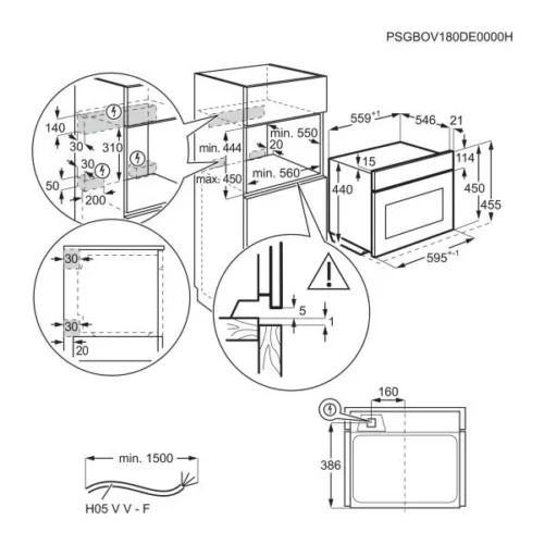 Мікрохвильовка ELECTROLUX EVM8E08Z - Зображення 7