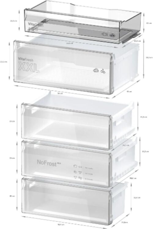 Холодильник BOSCH KGN497LDF - Зображення 6