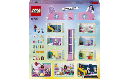 Блоковий конструктор LEGO Ляльковий будиночок Габбі (10788) - Зображення 7