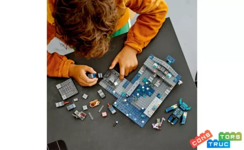 Блоковий конструктор LEGO Minecraft Битва у Глибинній Темряві 584 деталі (21246) - Зображення 2