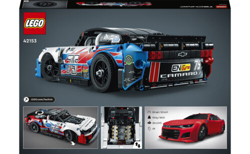 Авто-конструктор LEGO Technic Nascar Next Gen Chevrolet Camaro ZL1 (42153) - Зображення 6