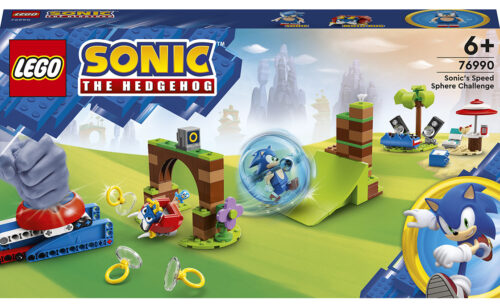 Блоковий конструктор LEGO Виклик Соніка Сфера швидкості (76990)