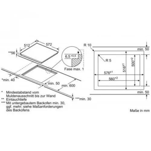 Варильна поверхня BOSCH PXE601DC1E - Зображення 5