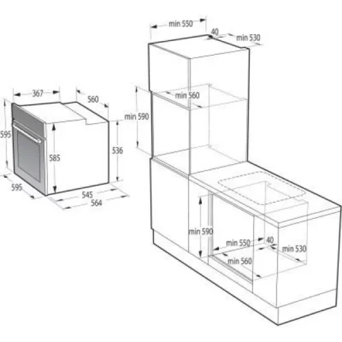 Духовка Gorenje BPS6737E03X - Зображення 9